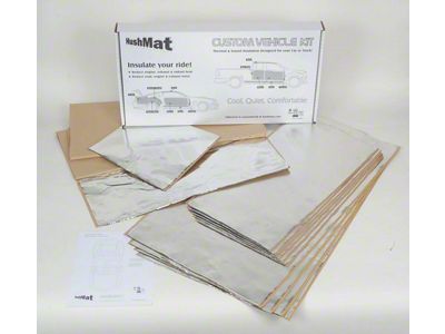 Hushmat Sound Deadening and Thermal Insulation Complete Kit (94-04 Mustang)