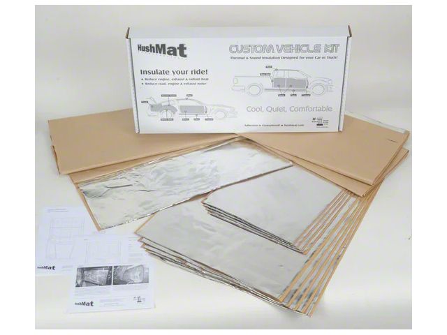 Hushmat Sound Deadening and Thermal Insulation Complete Kit (05-14 Mustang)