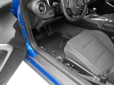 Husky Liners WeatherBeater Front and Second Seat Floor Liners; Black (16-24 Camaro)