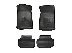 Husky Liners WeatherBeater Front and Second Seat Floor Liners; Black (10-15 Camaro)