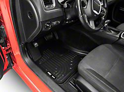 Husky Liners WeatherBeater Front and Second Seat Floor Liners; Black (11-23 RWD Charger)