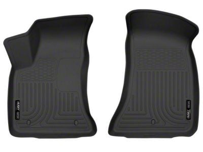 X-Act Contour Front Floor Liners; Black (11-23 RWD Charger)