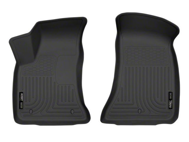 X-Act Contour Front Floor Liners; Black (11-23 RWD Charger)