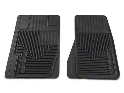 Husky Liners Heavy Duty Front Floor Mats; Black (05-07 Mustang)
