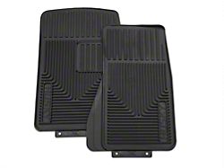 Husky Liners Heavy Duty Front Floor Mats; Black (87-04 Mustang)
