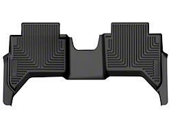 Husky Liners WeatherBeater Second Seat Floor Liners; Black (15-23 RWD Challenger)