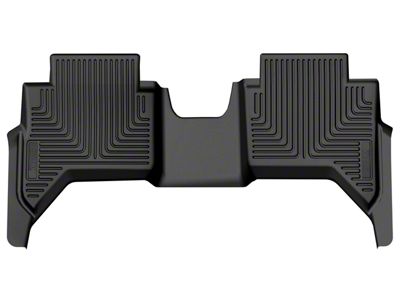 Husky Liners WeatherBeater Second Seat Floor Liners; Black (15-23 RWD Challenger)