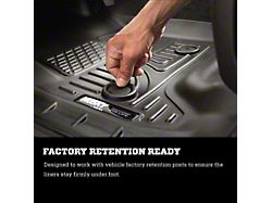 Husky Liners WeatherBeater Floor Liners; Black (20-25 Corvette C8)