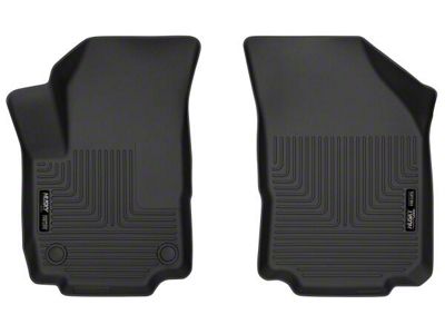 X-Act Contour Front Floor Liners; Black (21-23 Mustang Mach-E)