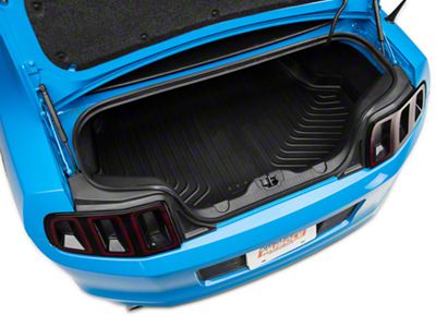 Husky Liners WeatherBeater Trunk Liner; Black (10-14 Mustang Coupe w/o Shaker 1000 Subwoofer)