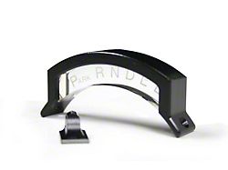 IDIDIT Aluminum Housing Steering Column Shift Indicator; Black (92-95 Mustang w/ AODE Transmission)