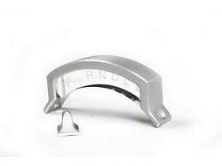 IDIDIT Aluminum Housing Steering Column Shift Indicator; Brushed (92-95 Mustang w/ AODE Transmission)