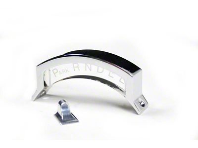 IDIDIT Aluminum Housing Steering Column Shift Indicator; Polished (80-93 Mustang w/ AOD Transmission)