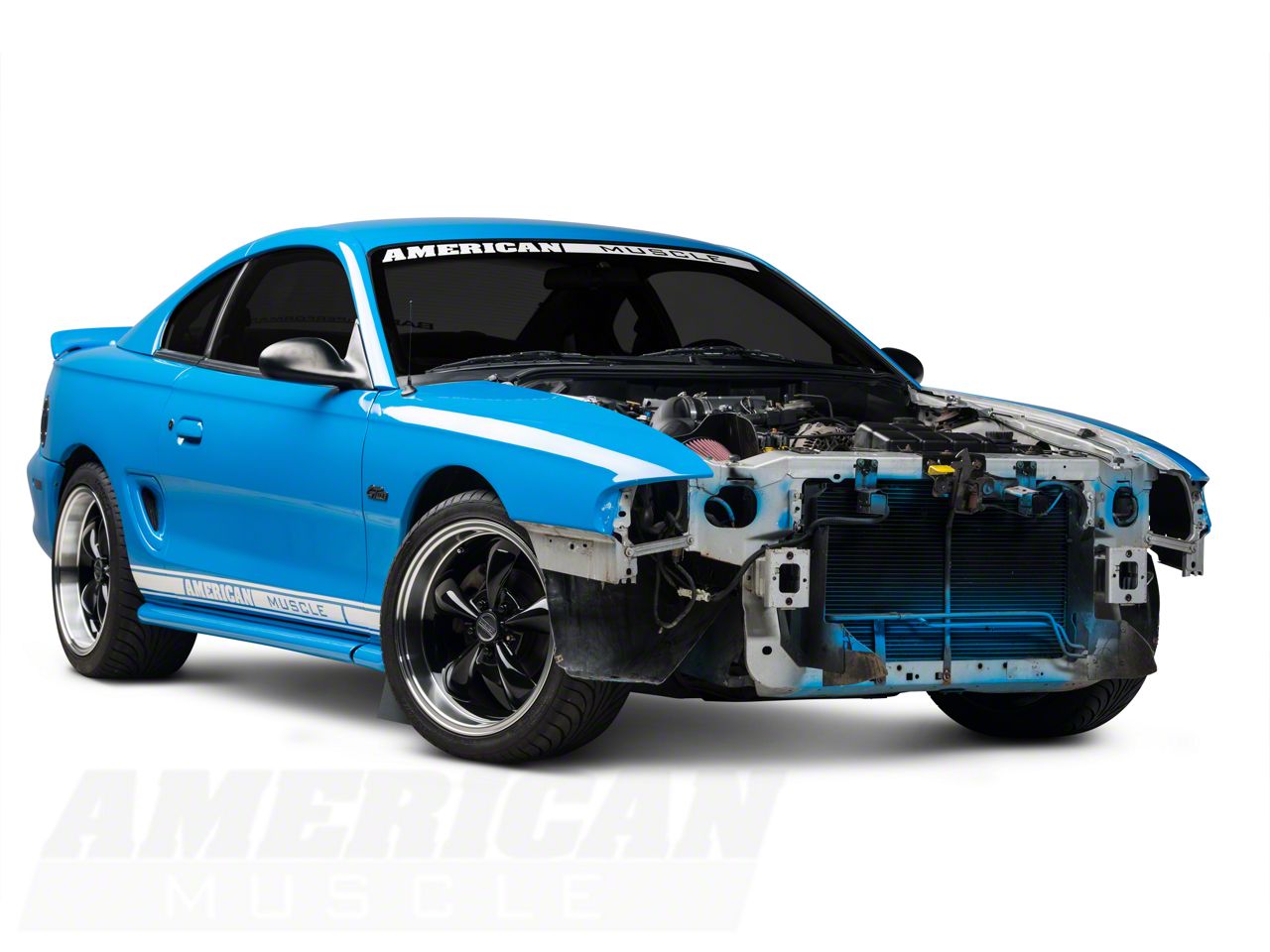 Front Bumper Impact Absorber / Foam For 1999-2004 Ford Mustang (GT, Cobra, V6, V8)