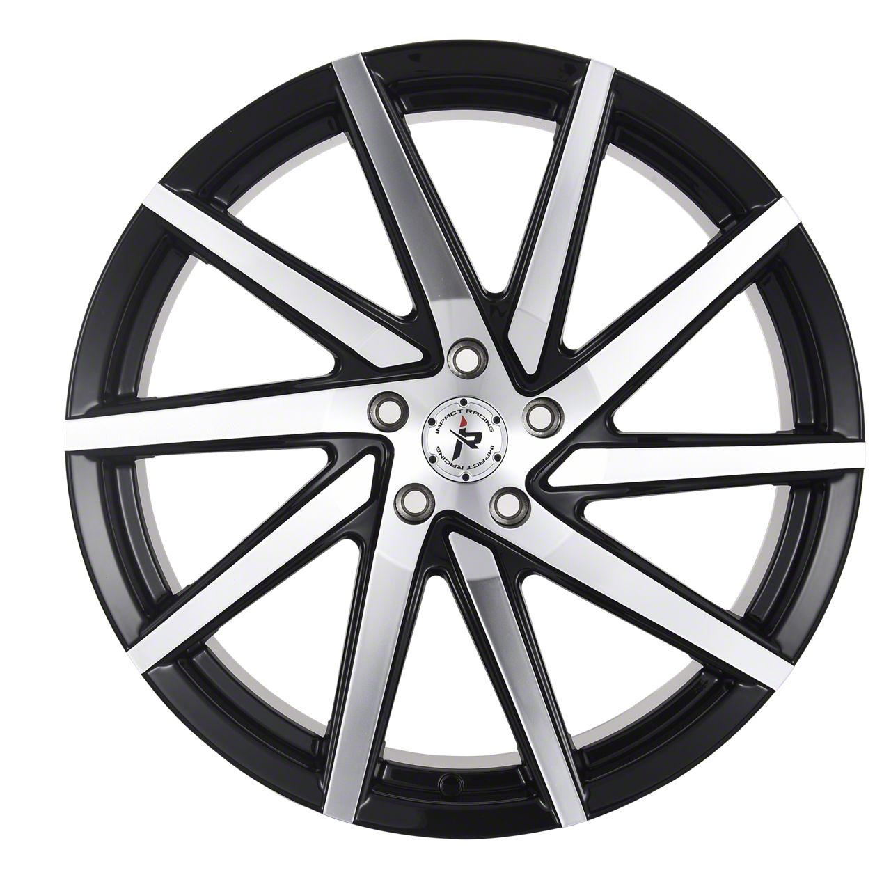 Impact Wheels Camaro 601 Gloss Black Machined Wheel; 22x9; 38mm Offset ...