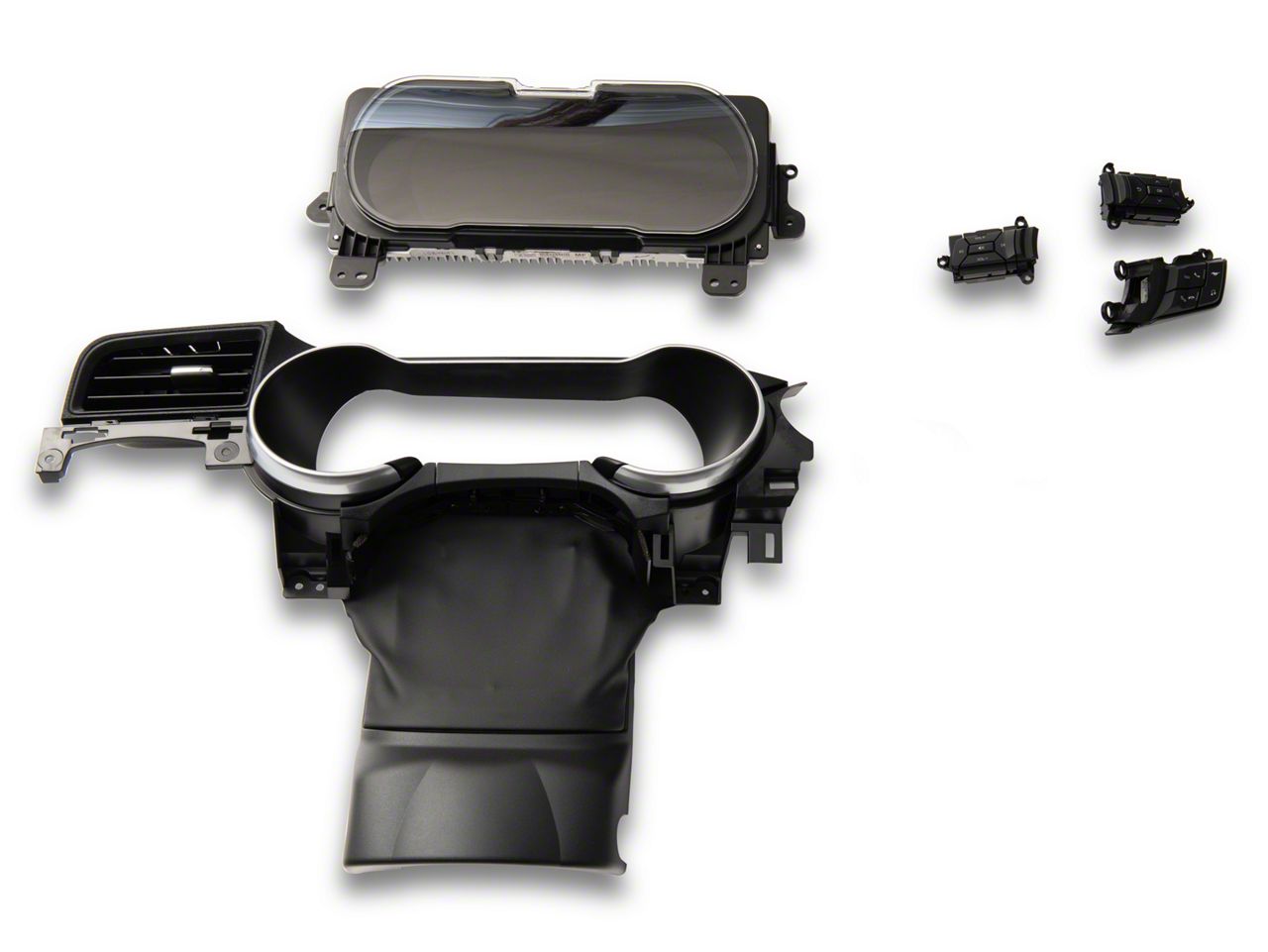 Infotainment Mustang Digital Gauge Instrument Panel Speedometer Cluster Upgrade FCLUFRDR318