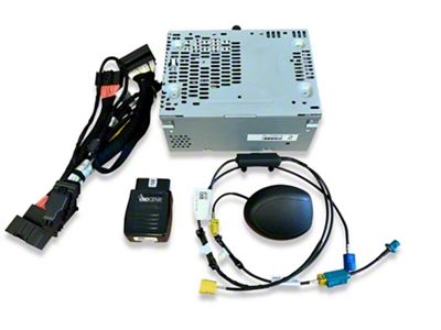 Infotainment SiriusXM Satellite Radio Upgrade Kit with Factory OEM Roof Antenna Mount and OBD Genie F-SAT Programmer (19-24 Mustang)