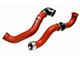 Injen SES Intercooler Pipes; Wrinkle Red (16-24 2.0L Camaro)