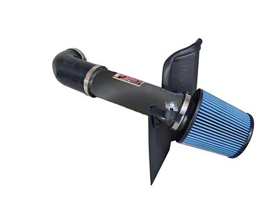 Injen Power-Flow Cold Air Intake with Heat Shield; Wrinkle Black (11-23 5.7L HEMI Charger)