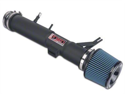 Injen Power-Flow Cold Air Intake; Wrinkle Black (11-14 Mustang V6)