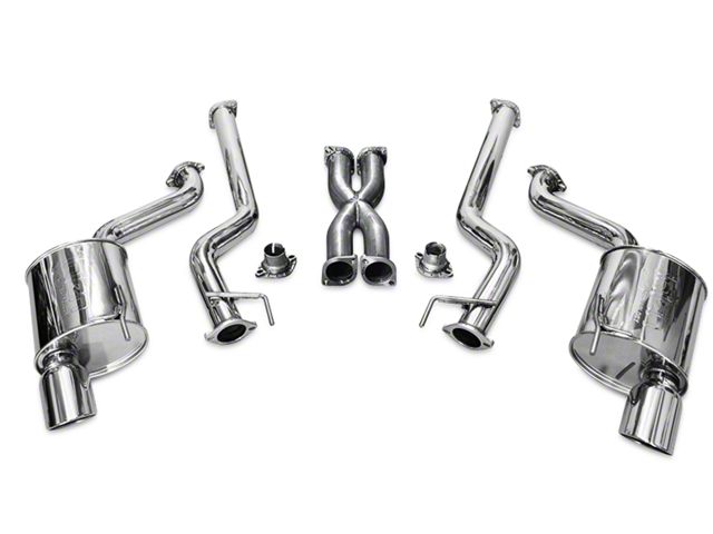 Injen Super SES Cat-Back Exhaust System with Polished Tips (15-17 Mustang GT Fastback)