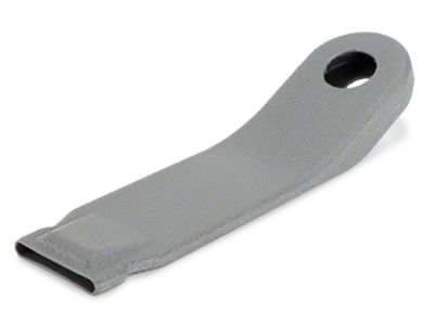 OPR Inner Seat Belt Sleeve; Gray (87-89 Mustang)