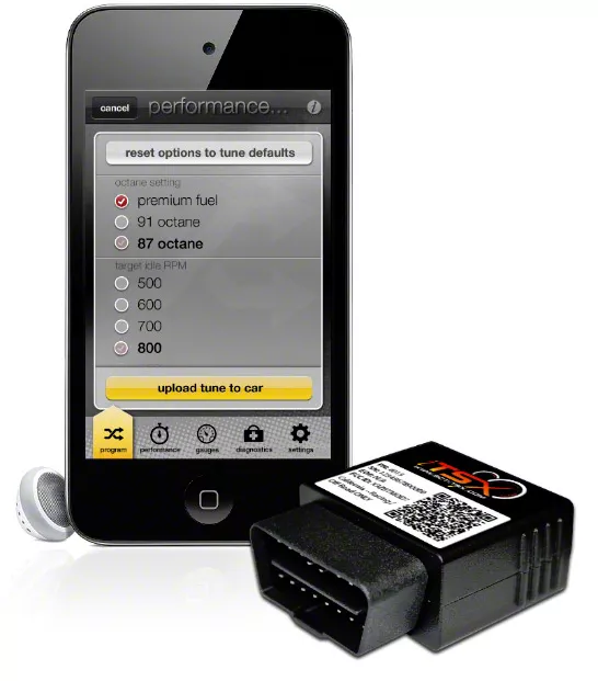 SCT Performance Mustang iTSX Wireless Tuner 4015 (96-14 Mustang