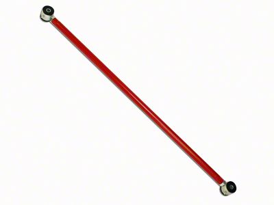 J&M Adjustable Aluminum Panhard Bar; Race Rod/Rod Combo; Red (05-14 Mustang)