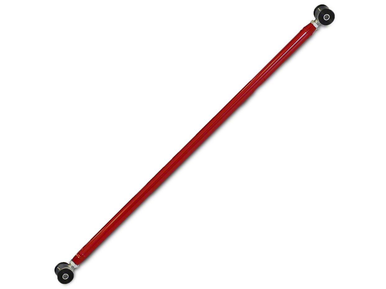 J&M Mustang Adjustable Steel Panhard Bar; Red 23795R (0514 Mustang