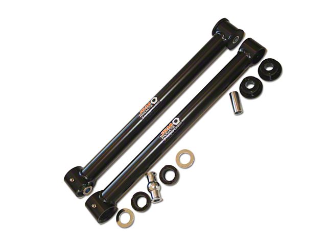 J&M Extreme Joint Rear Lower Control Arms; Red (05-14 Mustang)