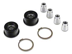 J&M Front Control Arm Spherical Caster Bushing; Black (15-25 Mustang)