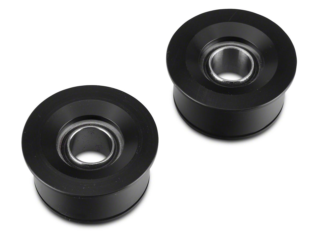 J&M Mustang Front Control Arm Spherical Caster Bushing; Black 