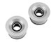 J&M Front Control Arm Spherical Caster Bushing; Clear (15-24 Mustang)