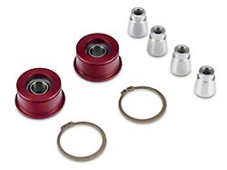 J&M Front Control Arm Spherical Caster Bushing; Red (15-26 Mustang)