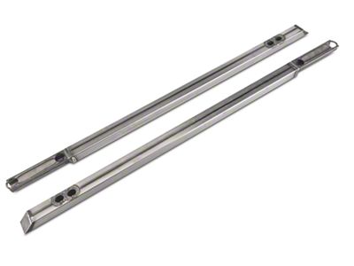 J&M IRS Support Jacking Rails; Bare (15-25 Mustang)