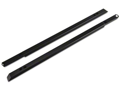 J&M IRS Support Jacking Rails; Black (15-23 Mustang)