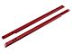J&M IRS Support Jacking Rails; Red (15-24 Mustang)