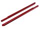 J&M IRS Support Jacking Rails; Red (15-24 Mustang)