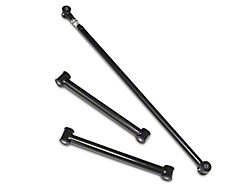 J&M Adjustable Panhard Bar and Non-Adjustable Lower Control Arm Kit; Black (05-14 Mustang)