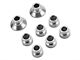 J&M Rear Vertical Links with Delrin and Spherical Bushings; Bare (15-23 Mustang)