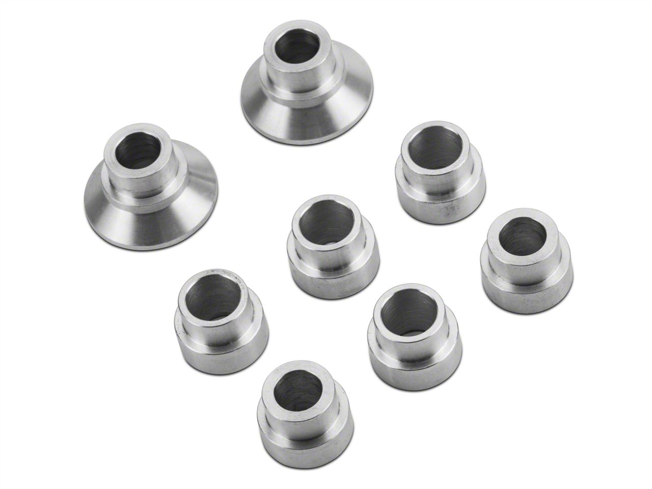 J&M Mustang Rear Vertical Links with Delrin and Spherical