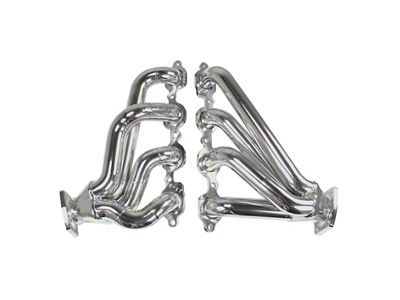 JBA 1-3/4-Inch Shorty Headers; Silver Ceramic (16-24 6.2L Camaro)