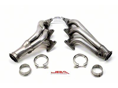 JBA 1-5/8-Inch Shorty Headers; Natural (10-11 3.6L Camaro)