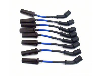 JBA 8mm Ignition Wires; Blue (10-24 6.2L Camaro)