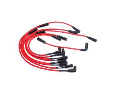 JBA 8mm Ignition Wires; Red (98-02 5.7L Camaro)