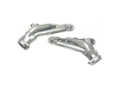 JBA 1-1/2-Inch Shorty Headers; Silver Ceramic (06-10 3.5L Charger)