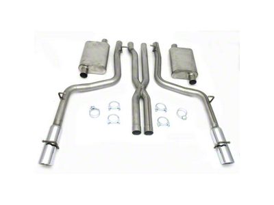 JBA Cat-Back Exhaust with Polished Tips (06-10 5.7L HEMI Charger)