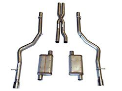 JBA Cat-Back Exhaust with Polished Tips (11-14 6.4L HEMI Charger)