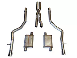 JBA Cat-Back Exhaust with Polished Tips (11-14 6.4L HEMI Charger)