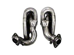 JBA 1-5/8-Inch Shorty Headers; Natural (07-14 Mustang GT500)